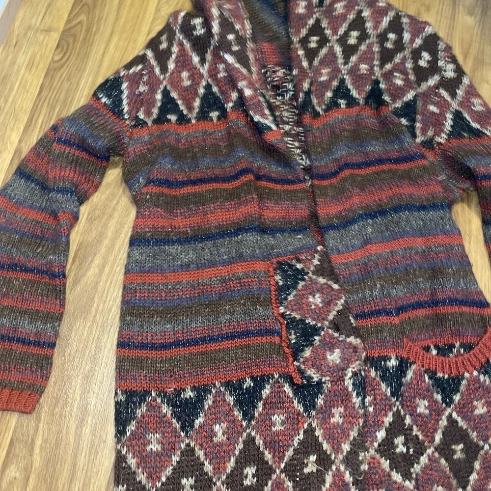 Ralph Lauren M Aztec Wrap‎ Sweater RRL Polo Denim & Supply